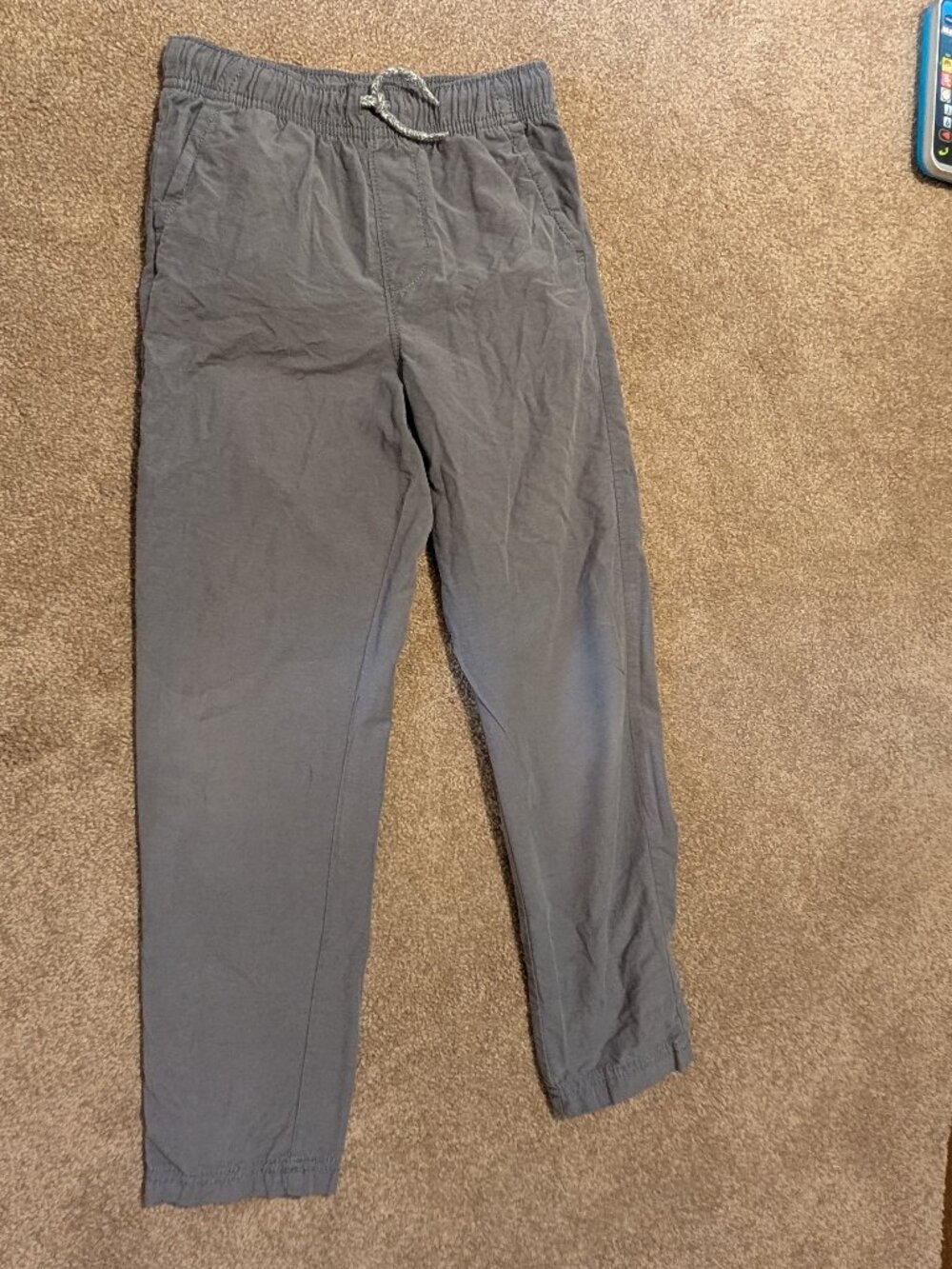 Lightweight gray pants size 7 jumping beans pockets